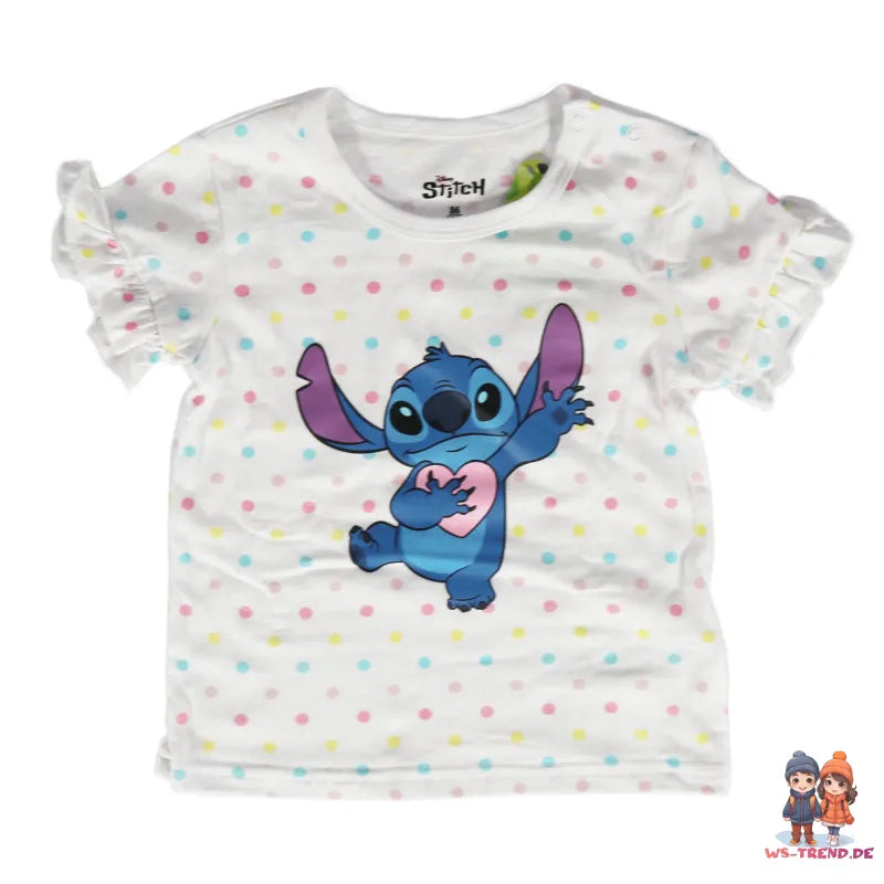 Disney Stitch Baby Mädchen Sommerset Shorts plus T-Shirt - WS-Trend.de Gr. 62-86