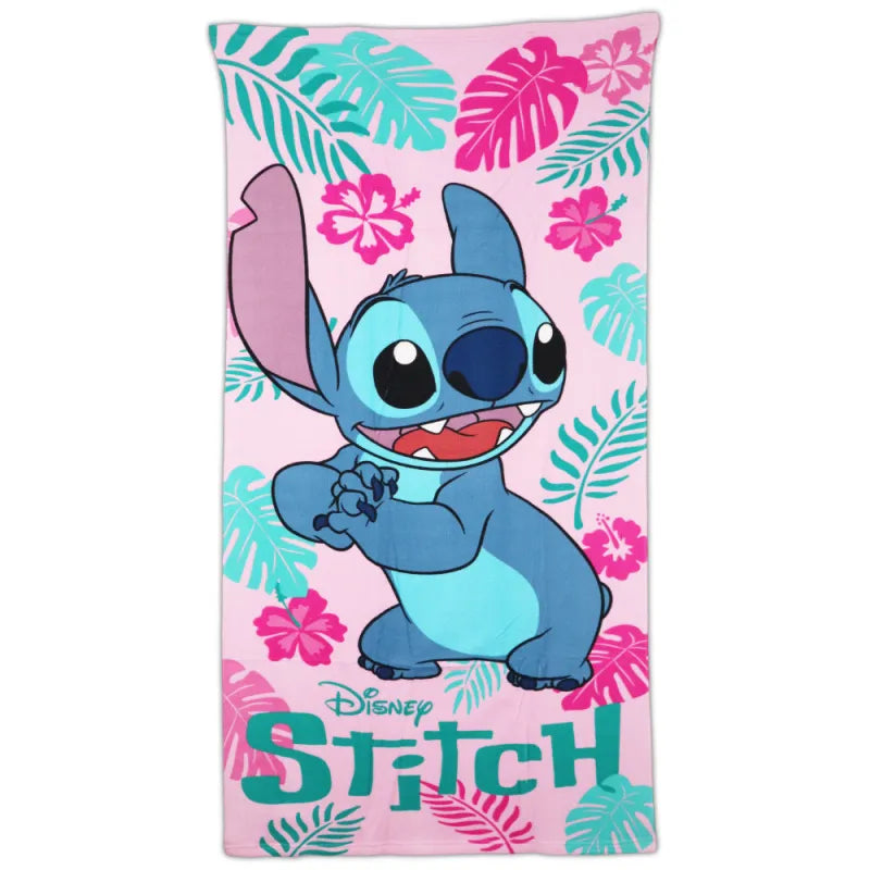 Disney Lilo und Stitch Mikrofaser Strandtuch Badetuch XL 70x140 cm - WS-Trend.de