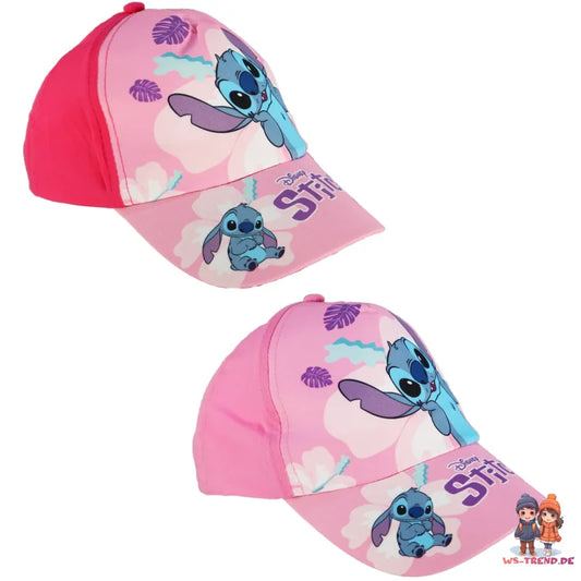 Disney Stitch Kinder Mädchen Basecap Baseball Kappe Mütze - WS-Trend.de Hut 52-54
