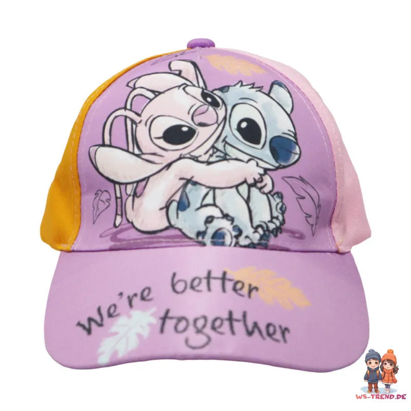 Disney Lilo und Stitch Angel Kinder Basecap Baseball Kappe Mütze - WS-Trend.de