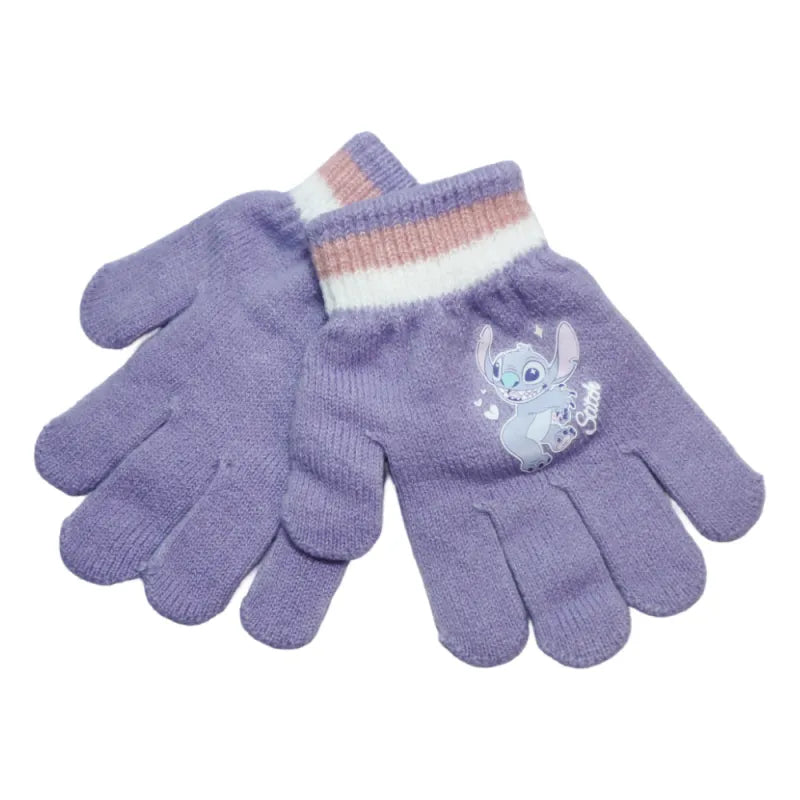 Disney Lilo und Stitch Kinder Mädchen Handschuhe Onesize von 4 bis ca. 8 Jahre - WS-Trend.de