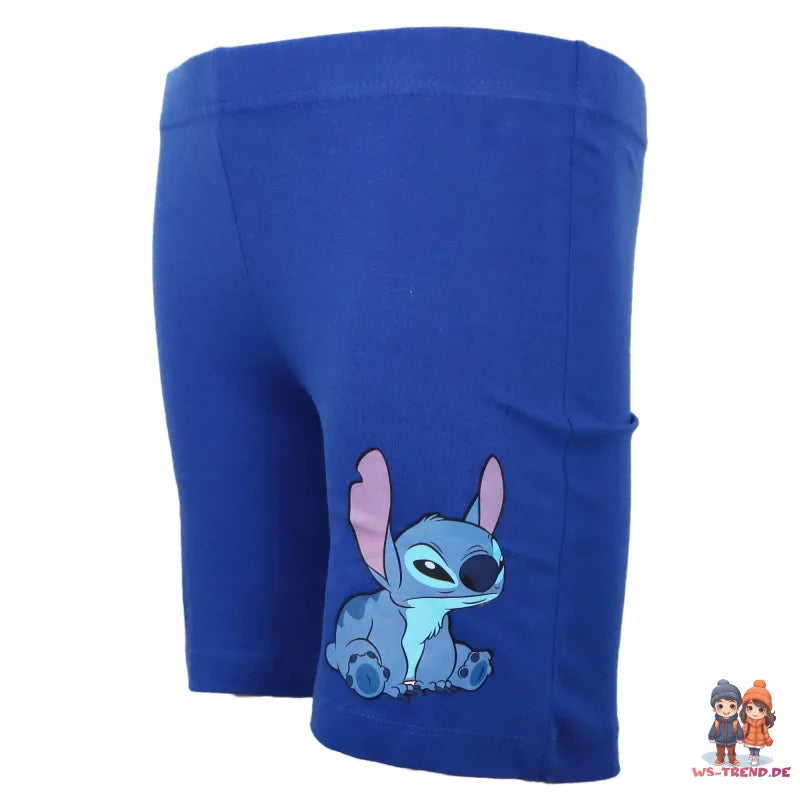 Disney Stitch Jungen Kinder Sommerset Shorts plus T-Shirt - WS-Trend.de 98-128 Baumwolle