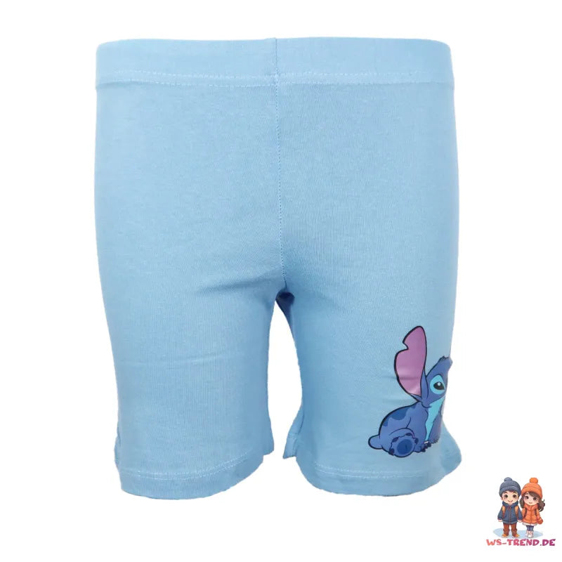 Disney Stitch Jungen Kinder Sommerset Shorts plus T-Shirt - WS-Trend.de 98-128 Baumwolle