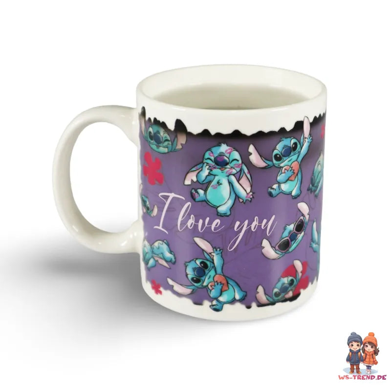 Disney Stitch magische Teetasse Tasse Kaffeetasse Geschenkidee 330 ml - WS-Trend.de