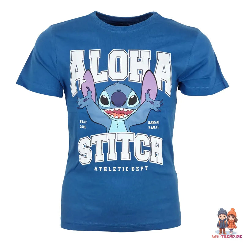 Disney Lilo und Stitch Kinder Jungen Schlafanzug Pyjama Shirt Hose - WS-Trend.de Gr. 98-128