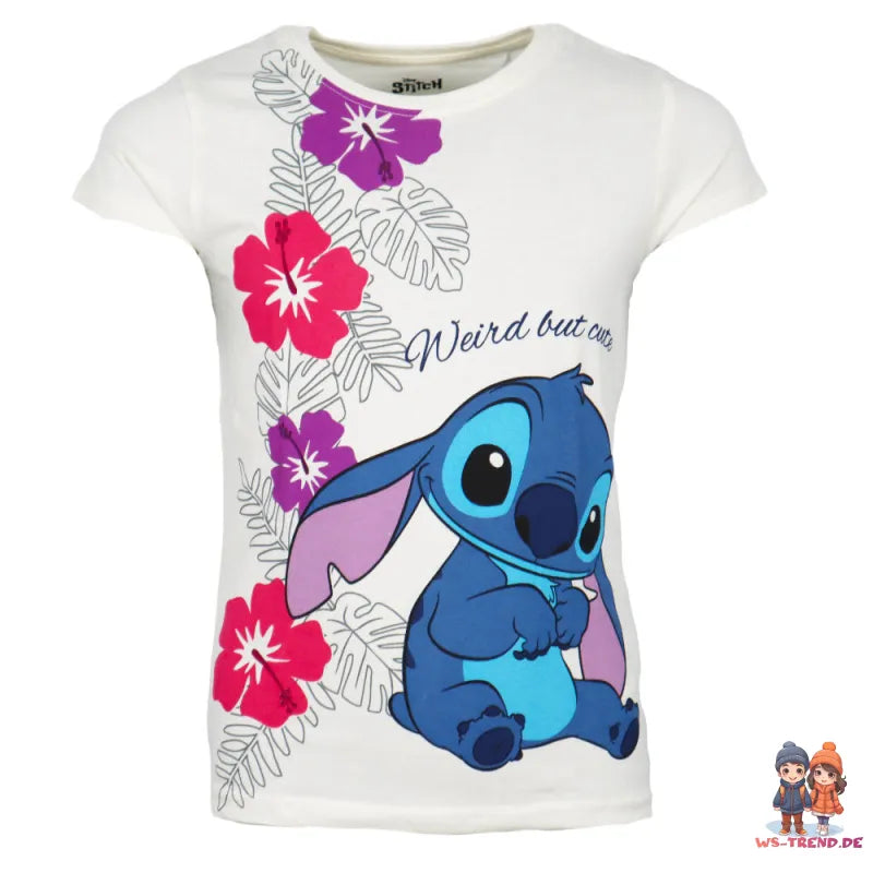 Disney Lilo und Stitch Kinder Mädchen Schlafanzug Pyjama Shirt Hose - WS-Trend.de Gr. 92-128