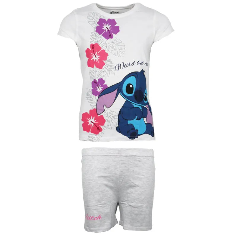 Disney Lilo und Stitch Kinder Mädchen Schlafanzug Pyjama Shirt Hose - WS-Trend.de Gr. 92-128