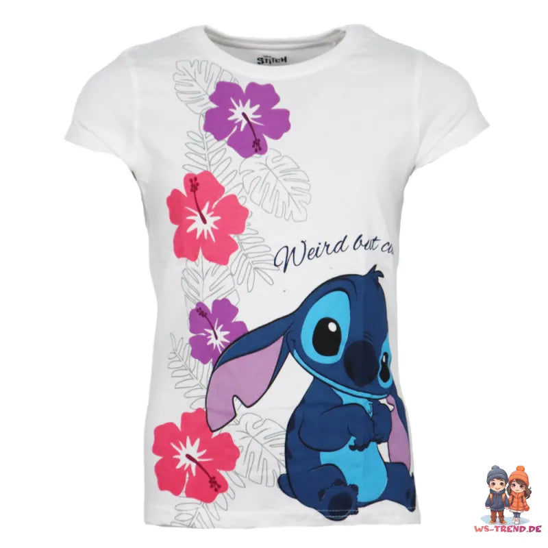 Disney Lilo und Stitch Kinder Mädchen Schlafanzug Pyjama Shirt Hose - WS-Trend.de Gr. 92-128