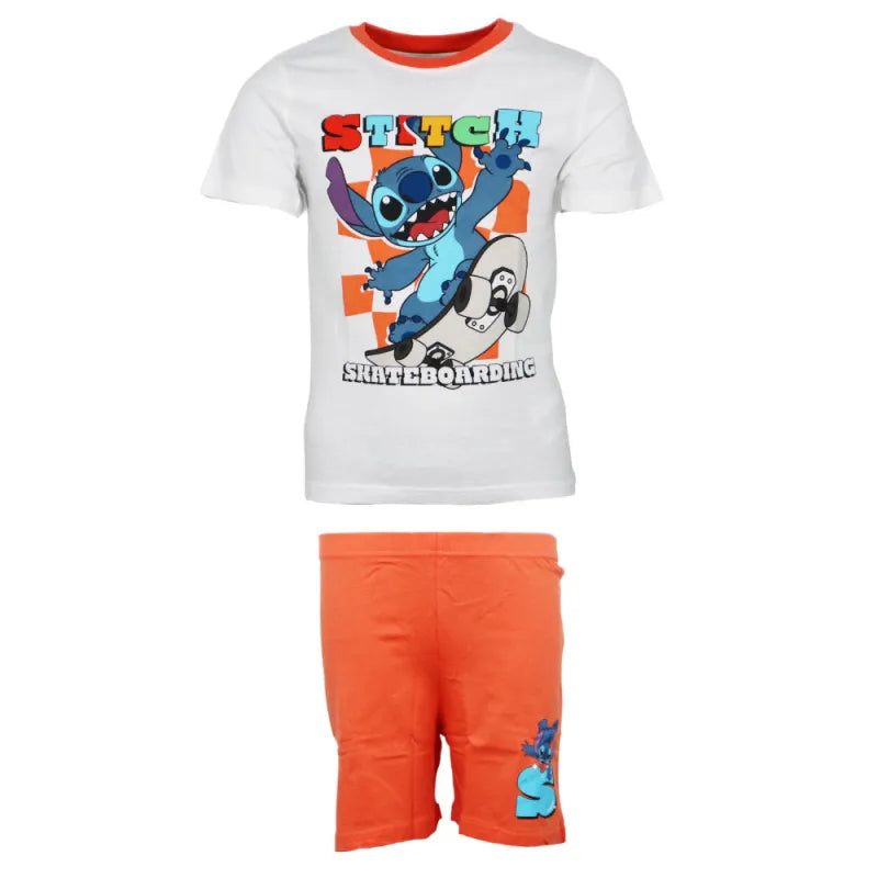 Disney Lilo und Stitch Kinder Jungen Schlafanzug Pyjama Shirt Hose - WS-Trend.de Gr. 98-128