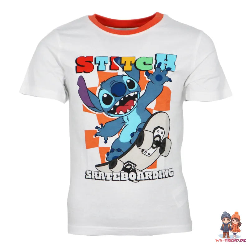 Disney Lilo und Stitch Kinder Jungen Schlafanzug Pyjama Shirt Hose - WS-Trend.de Gr. 98-128