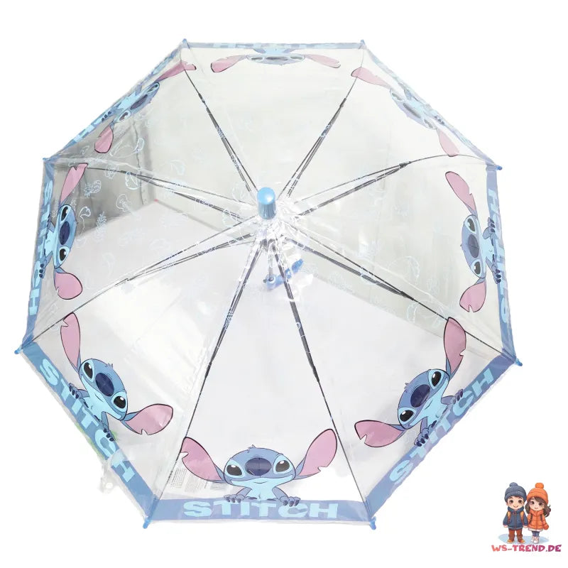 Disney Lilo und Stitch Kinder Regenschirm Stabregenschirm Schirm D 70 cm - WS-Trend.de