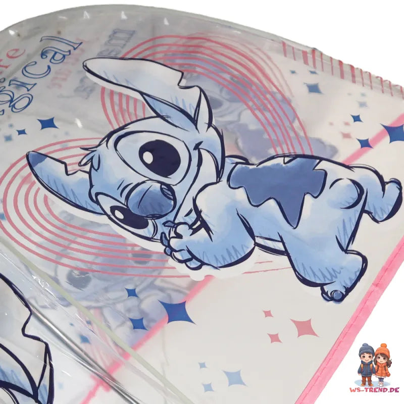 Disney Lilo und Stitch Kinder Regenschirm Stabregenschirm Schirm D 70 cm - WS-Trend.de