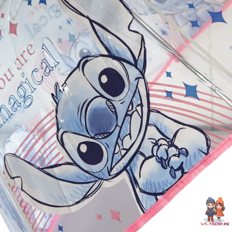 Disney Lilo und Stitch Kinder Regenschirm Stabregenschirm Schirm D 70 cm - WS-Trend.de