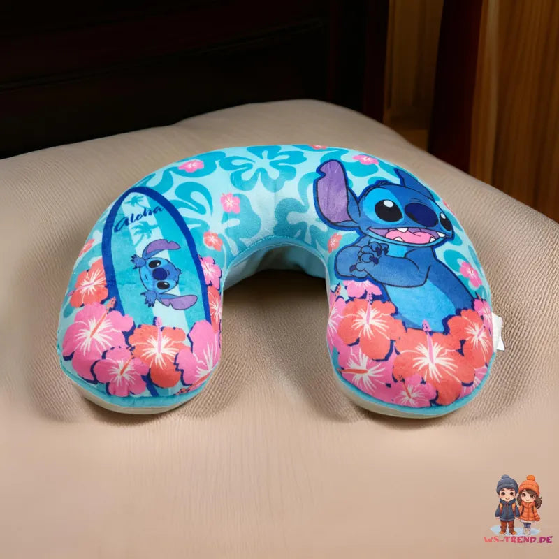 Disney Lilo und Stitch Kinder Reisekissen Nackenkissen Auto Flugzeug - WS-Trend.de