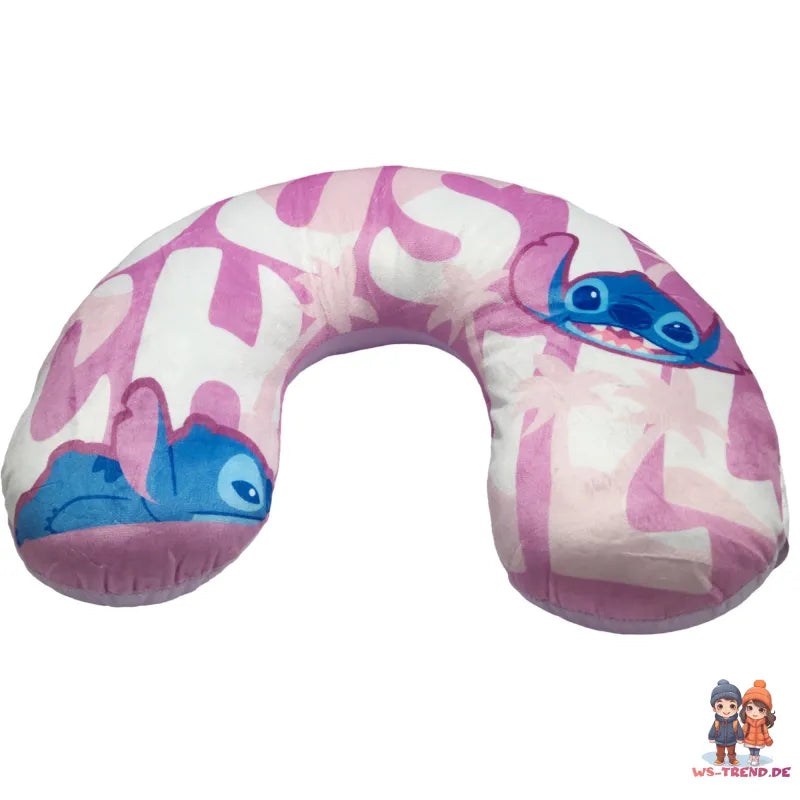Disney Lilo und Stitch Just Chill Reisekissen Nackenkissen Auto Flugzeug WS Trend.de