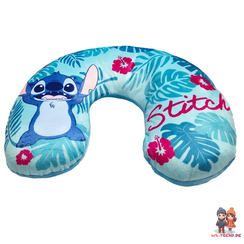 Disney Lilo und Stitch Reisekissen Nackenkissen Auto Flugzeug WS Trend.de