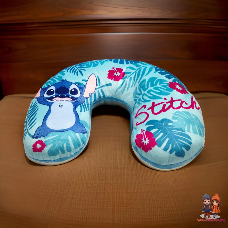 Disney Lilo und Stitch Reisekissen Nackenkissen Auto Flugzeug WS Trend.de