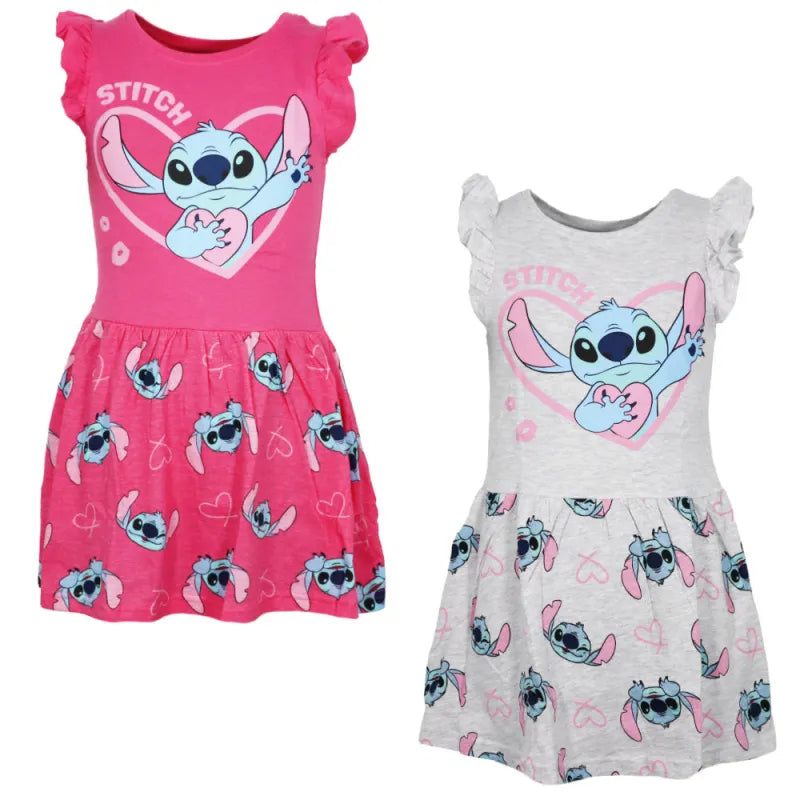 Disney Lilo und Stitch Kinder Mädchen Sommerkleid Kleid WS Trend.de Gr. 92 128