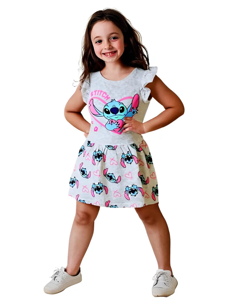 Disney Lilo und Stitch Kinder Mädchen Sommerkleid Kleid - WS-Trend.de Gr. 92-128