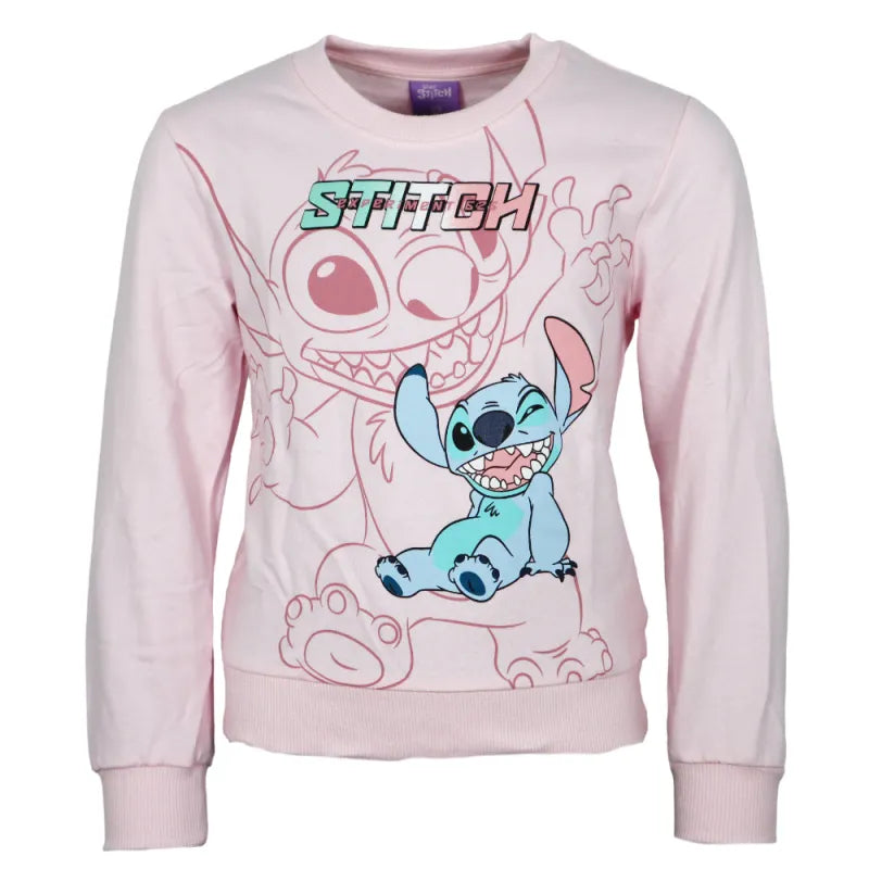 Disney Lilo und Stitch Kinder Mädchen Sweater Pulli Pullover - WS-Trend.de 104-152 Baumwolle