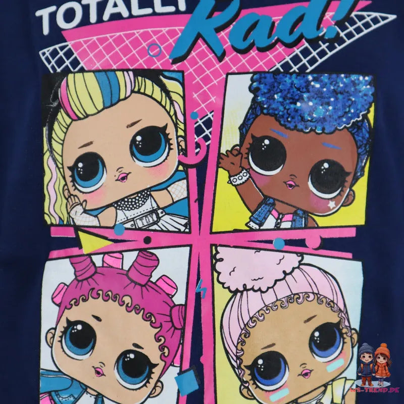 LOL Suprise Kinder Pullover Sweater - WS-Trend.de Girls Rosa Blau Mädchen Baumwolle