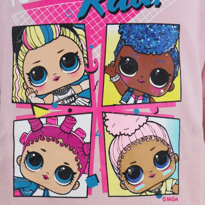 LOL Suprise Kinder Pullover Sweater - WS-Trend.de Girls Rosa Blau Mädchen Baumwolle