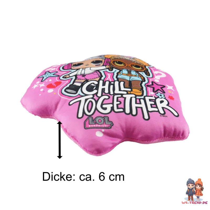 LOL Surprise Girls mini Formkissen Dekokissen - WS-Trend.de Kissen 3D Cushion