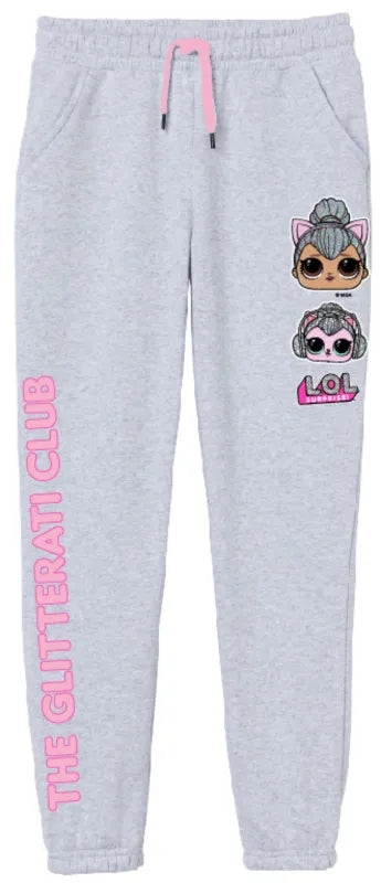 LOL Surprise Kinder Jogginghose Hose Mädchen - WS-Trend.de Freizeithose Grau 98-128