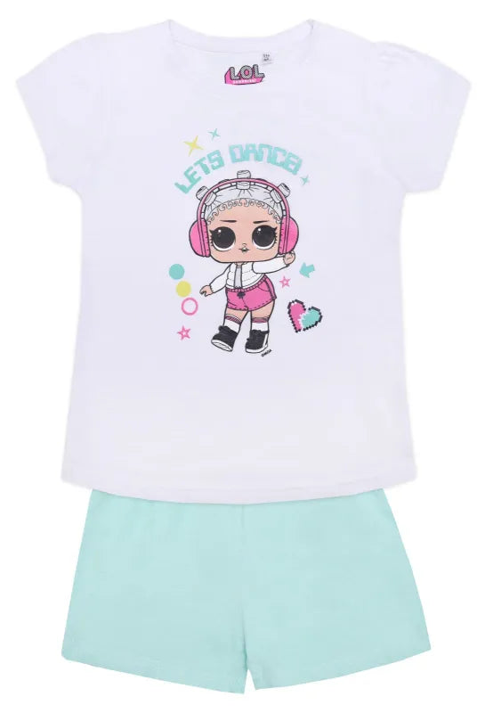 LOL Surprise Kinder Schlafanzug Pyjama - WS-Trend.de kurz 104-134 pink Lila baumwolle