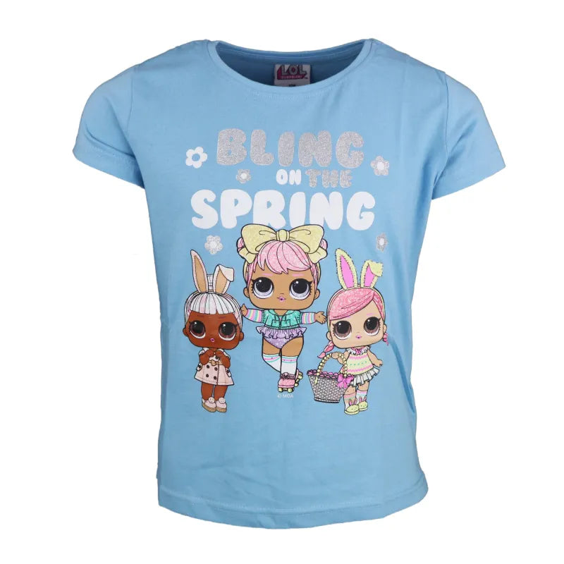 LOL Surprise Kinder T-Shirt - WS-Trend.de Suprise - Rosa Blau für Mädchen 104-134 langarm