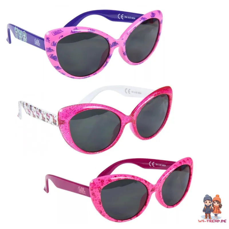LOL Surprise - Kinder Sonnenbrille mit UV-Schutz - WS-Trend.de Mädchen Sunglasses Pink