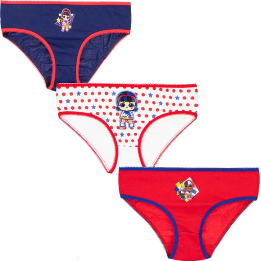 LOL Surprise Kinder Unterhose Slips im 3er Pack - WS-Trend.de Mädchen - pack Gr. 98-128