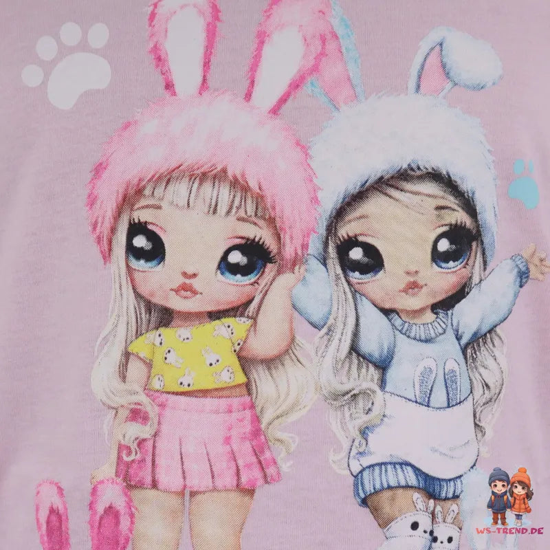 NA! Na! Surprise Mädchen Kinder Langarmshirt - WS-Trend.de Gr. 104-134 aus Baumwolle