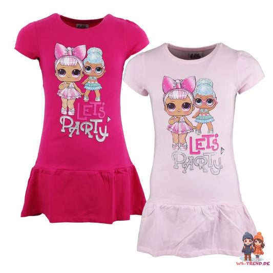 LOL Surprise Sommerkleid Kinder Kleid - WS-Trend.de für Mädchen aus baumwolle 104 - 134