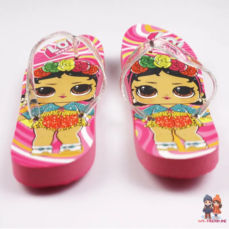 LOL Surprise - FlipFlops für Mädchen - WS-Trend.de Kinder Zehentrenner - Latschen 26 - 33