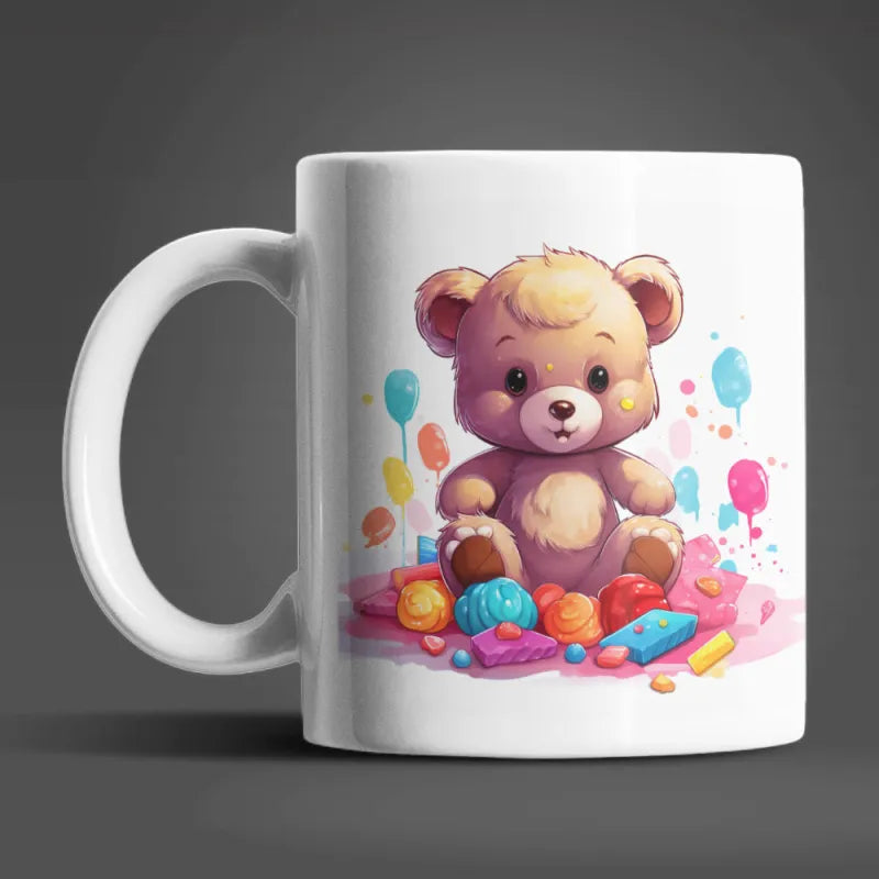 Süßer Teddybär Sweet Candy Kaffeetasse Teetasse Tasse Geschenkidee 330 ml - WS-Trend.de
