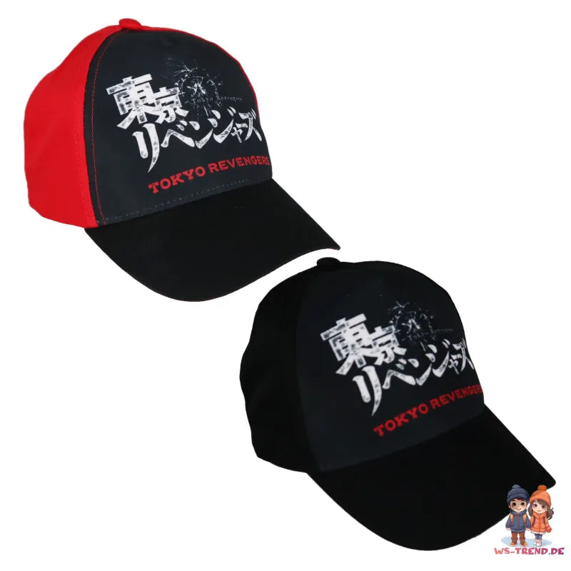 Anime Tokyo Revengers Jungen Basecap Baseball Kappe - WS-Trend.de Mütze Hut 54-56
