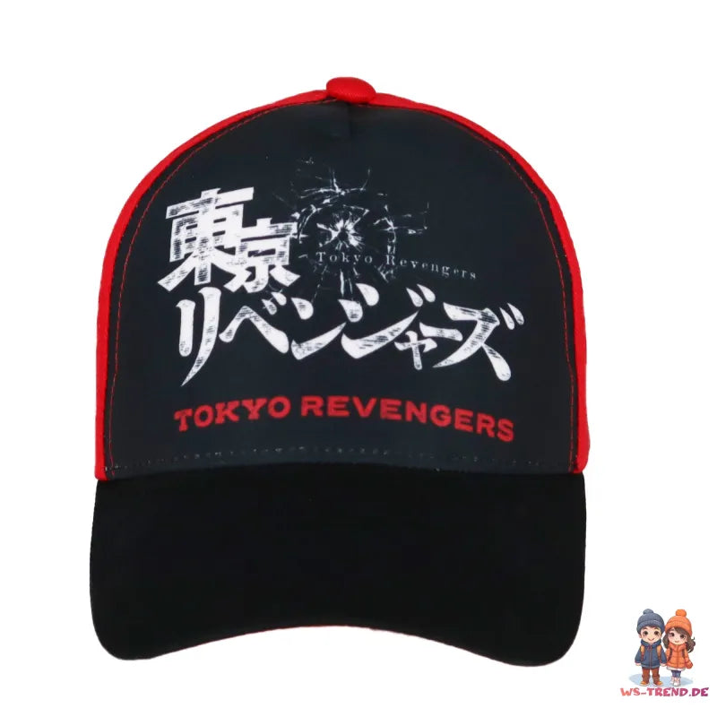 Anime Tokyo Revengers Jungen Basecap Baseball Kappe - WS-Trend.de Mütze Hut 54-56