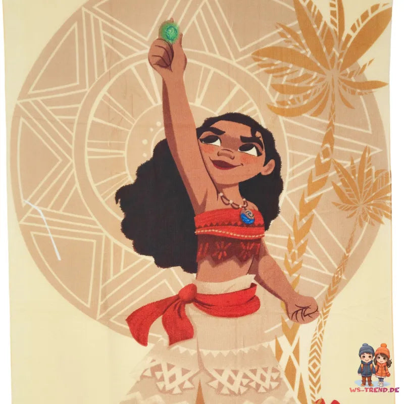 Disney Vaiana 2 - Moana Strandtuch Handtuch Badetuch XL 70x140 cm - WS-Trend.de