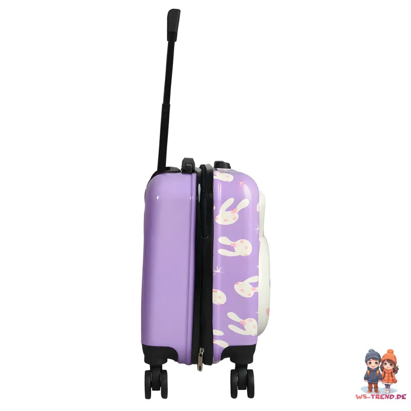 Hase 3D Kinder Trolley Kinderkoffer ABS Kindertrolley 45x35x25 cm WS Trend.de