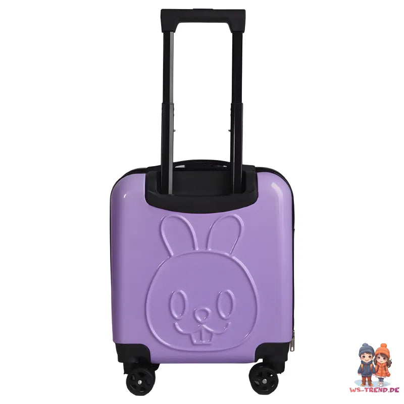 Hase 3D Kinder Trolley Kinderkoffer ABS Kindertrolley 45x35x25 cm WS Trend.de