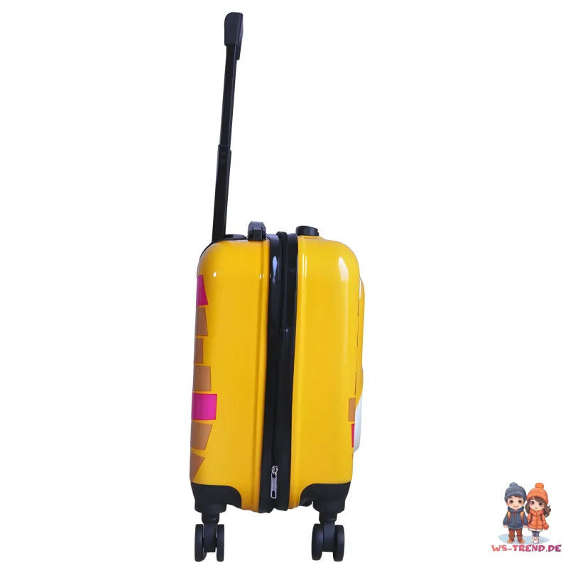 Löwe 3D Kinder Trolley Kinderkoffer ABS Kindertrolley 45x35x25 cm - WS-Trend.de
