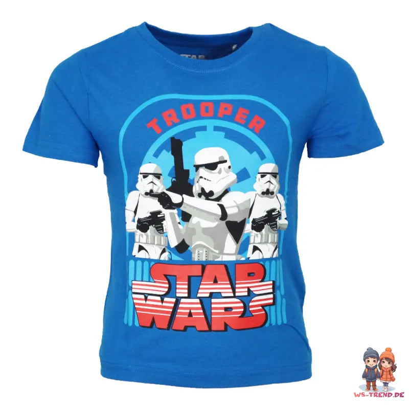 Disney Star Wars Storm Trooper Kinder Pyjama - WS-Trend.de Schlafanzug kurz 110-140 Motivwahl