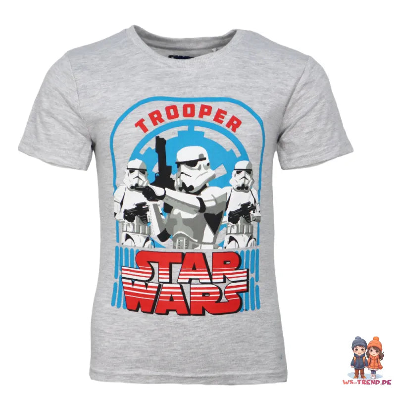 Disney Star Wars Storm Trooper Kinder Pyjama - WS-Trend.de Schlafanzug kurz 110-140 Motivwahl