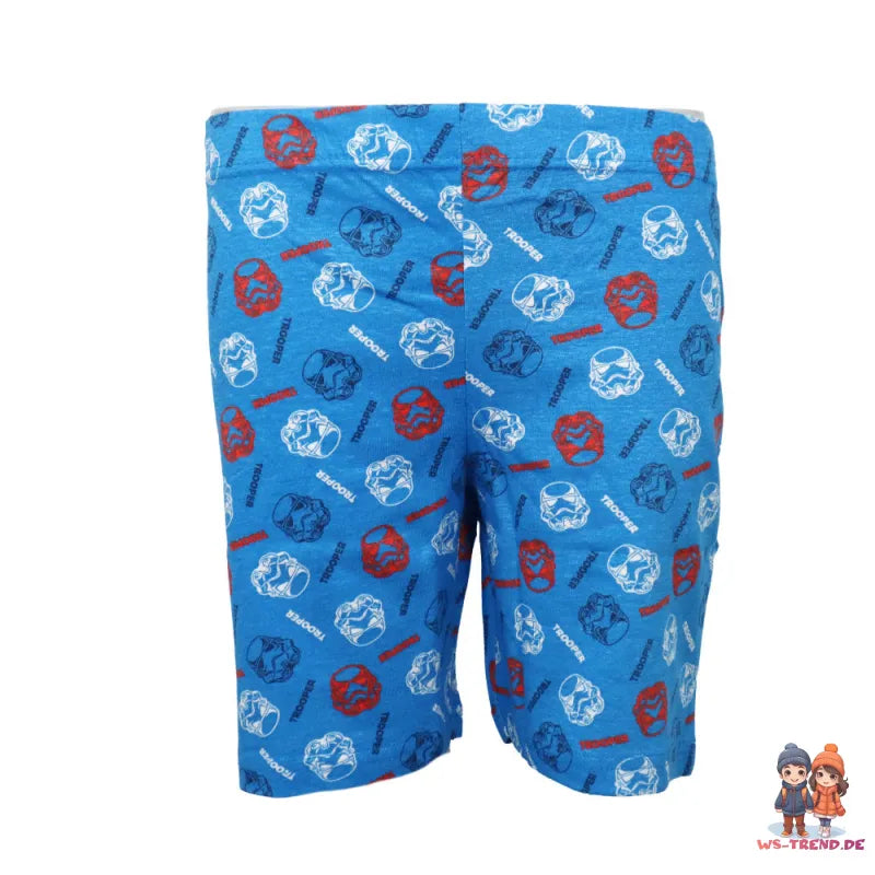 Disney Star Wars Storm Trooper Kinder Pyjama - WS-Trend.de Schlafanzug kurz 110-140 Motivwahl