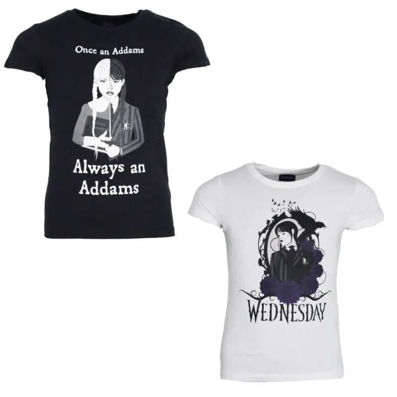 Adams Wednesday Mädchen T-Shirt kurzarm Shirt - WS-Trend.de Gr. 110 bis 152 Baumwolle