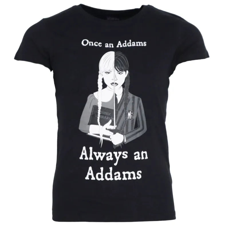 Adams Wednesday Mädchen T-Shirt kurzarm Shirt - WS-Trend.de Gr. 110 bis 152 Baumwolle