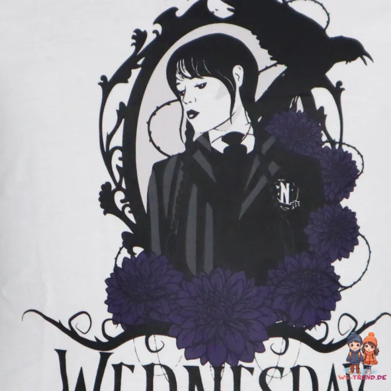 Adams Wednesday Mädchen T-Shirt kurzarm Shirt - WS-Trend.de Gr. 110 bis 152 Baumwolle