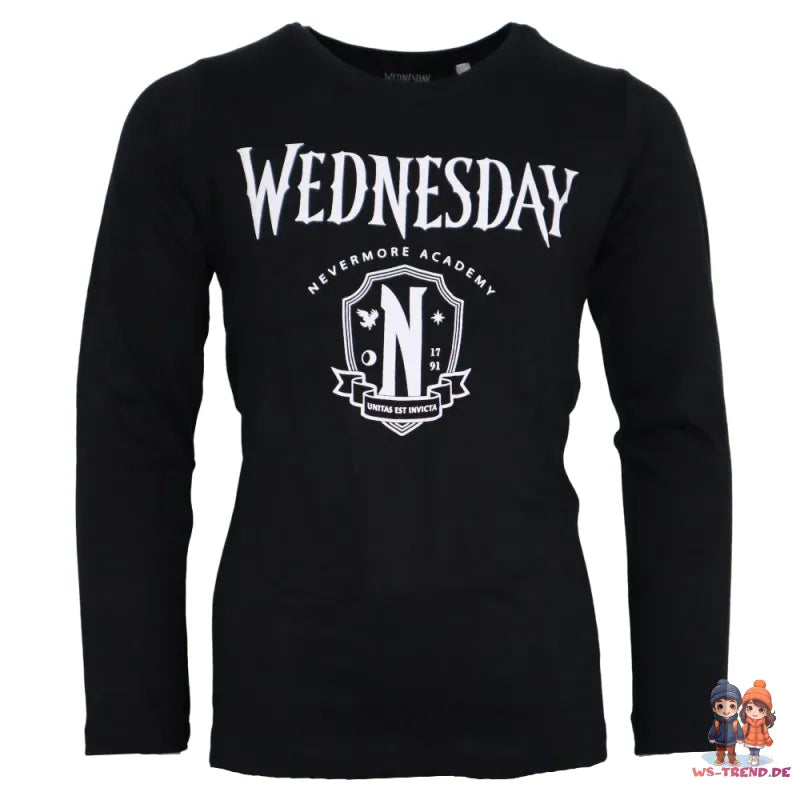Adams Wednesday Mädchen Schlafanzug Pyjama Nachtwäsche - WS-Trend.de Gr. 134-164 Baumwolle