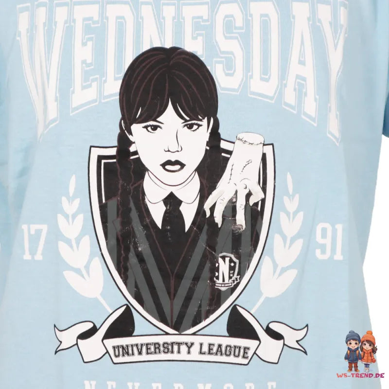 Adams Wednesday Mädchen T-Shirt kurzarm Shirt - WS-Trend.de Gr. 134 bis 164 Baumwolle